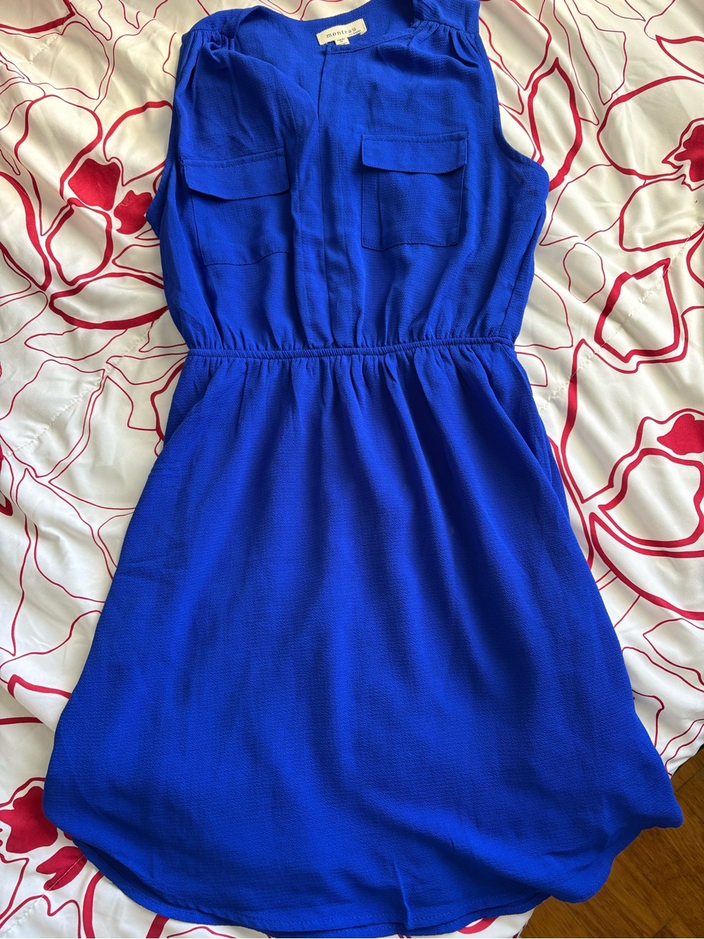 Blue dress